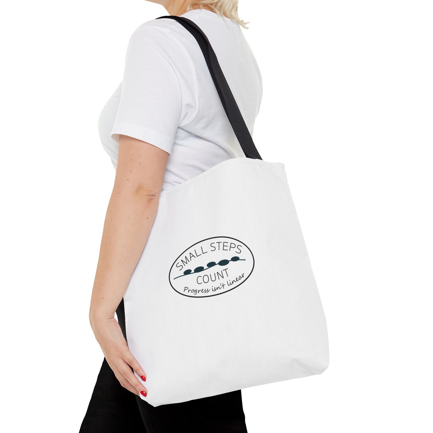 Small Steps Count - Canvas Tote Bag