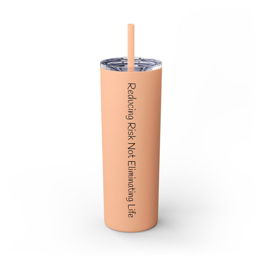 Safer Steps Harm Reduction Tumbler - "Reducing Risk Not Eliminating Life" Professional Edition 20oz
