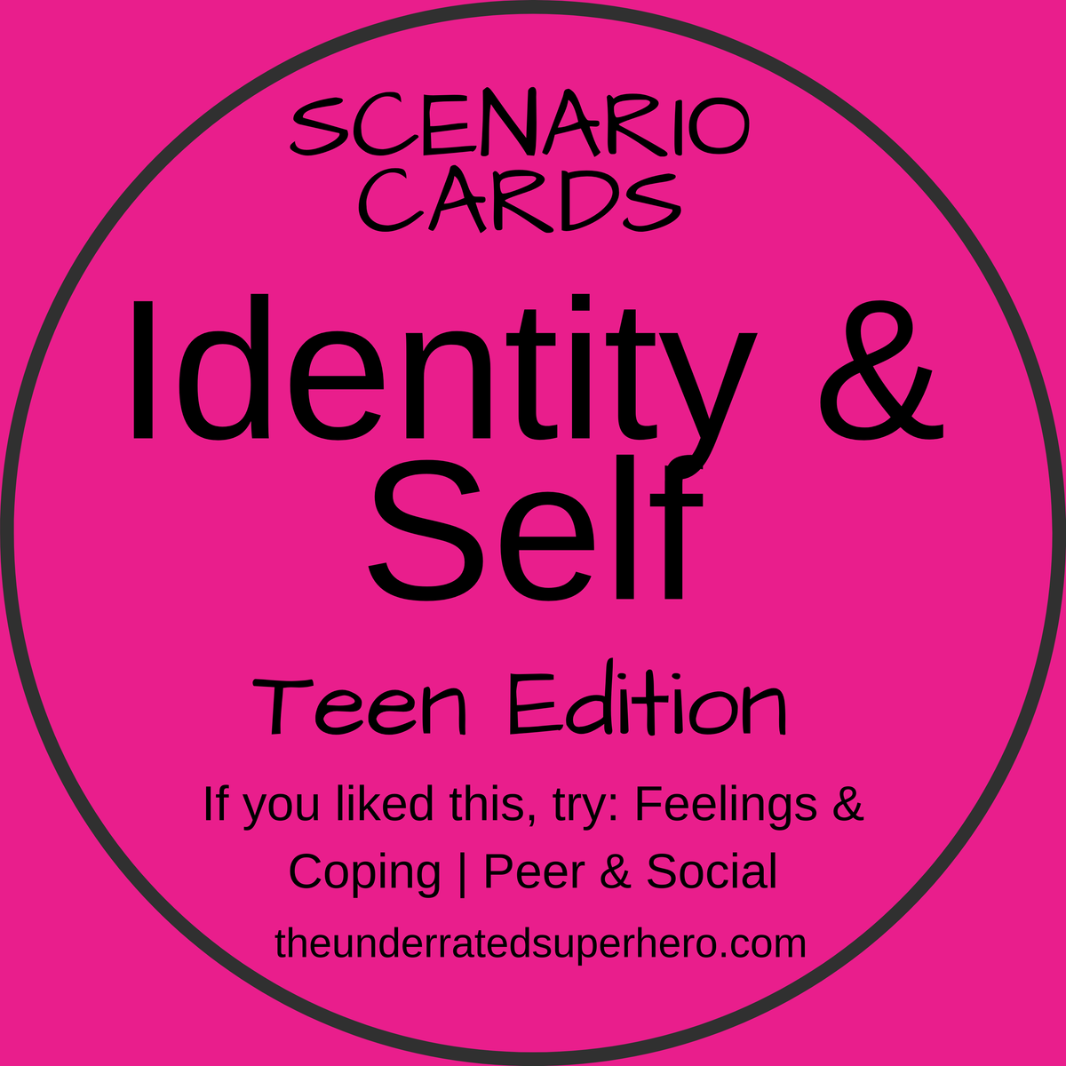 Scenario Cards — Teen Collection