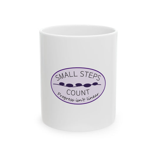 Small Steps Count Coffee Mug (11oz/15oz)