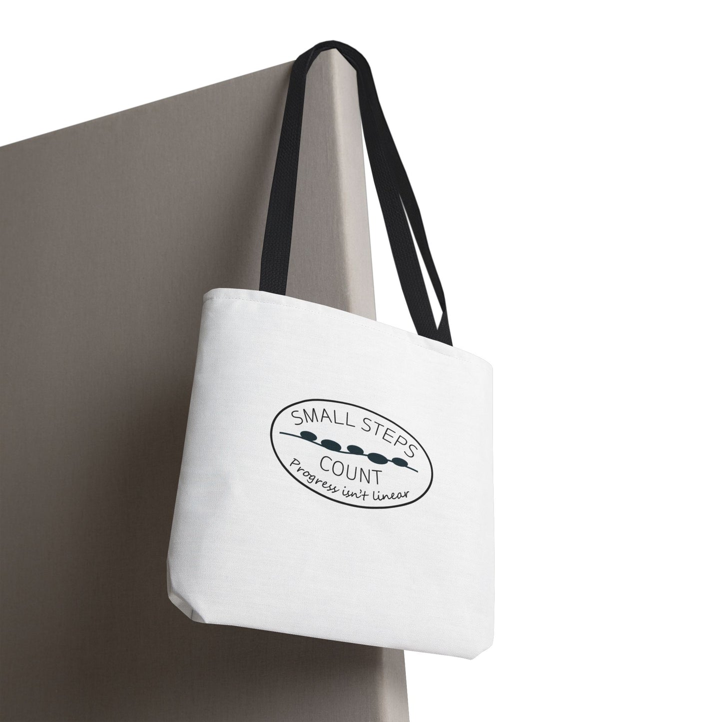 Small Steps Count - Canvas Tote Bag
