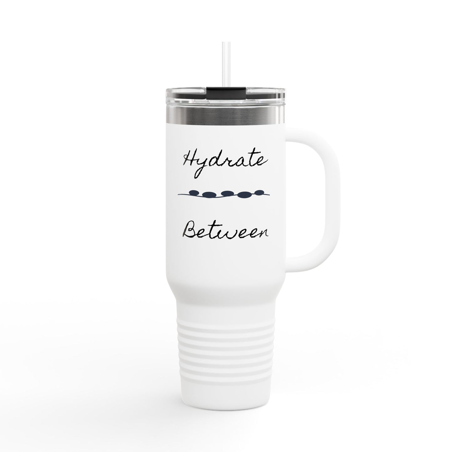 Hydrate Between Insulated Travel Mug, 40oz – Ideal for Hydration on the Go, Perfect for Coffee, Tea, and Smoothies, Gift for Fitness [...]