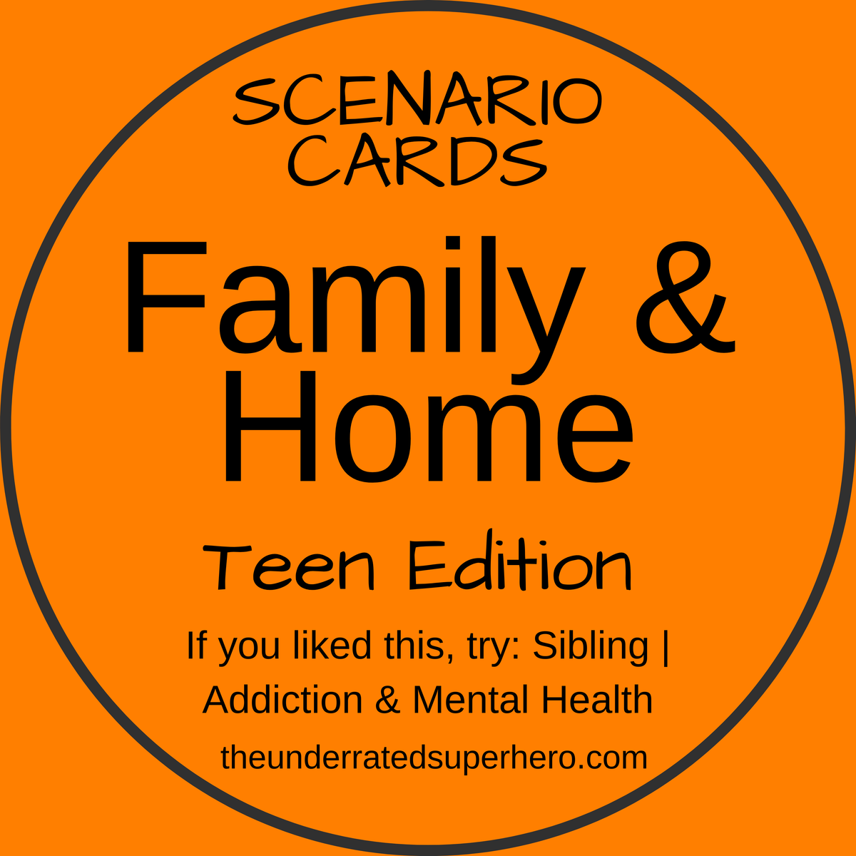 Scenario Cards — Family & Home