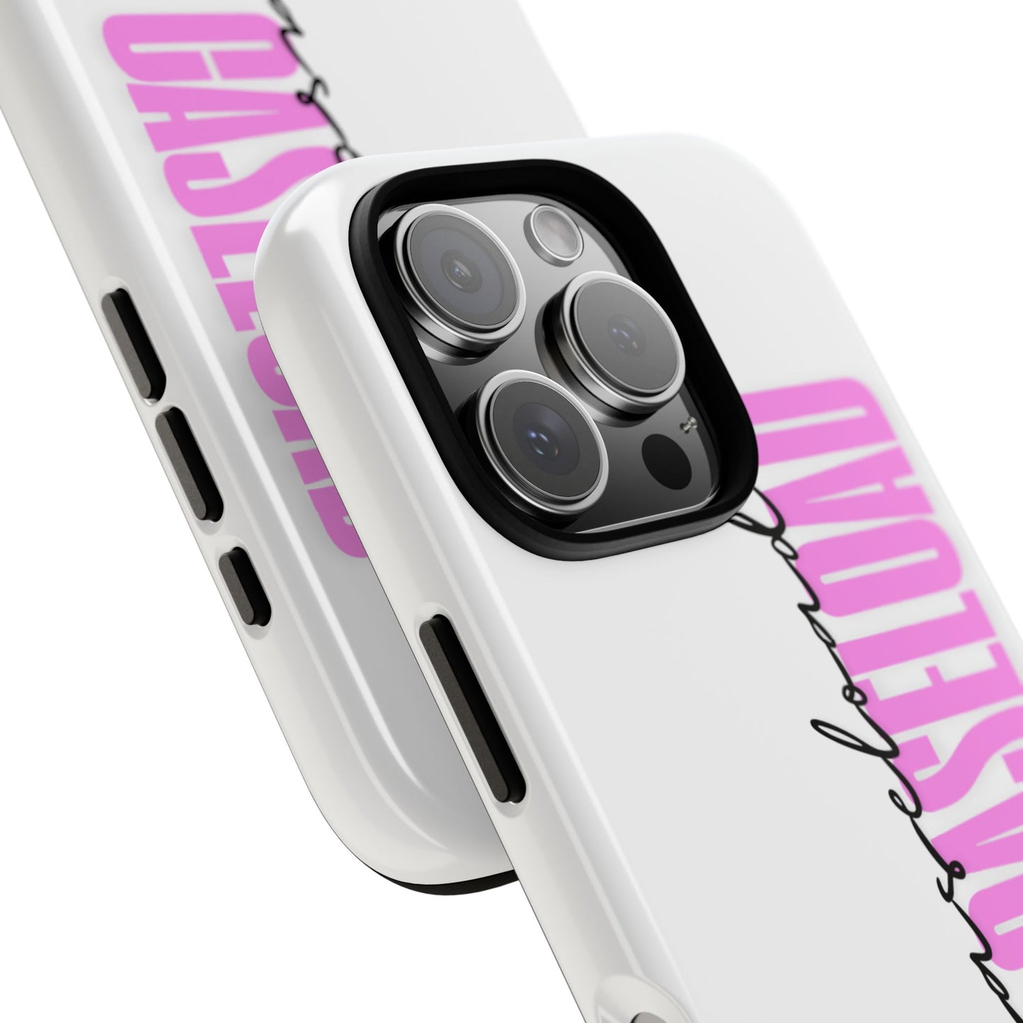 Counselor Phone Case — "My Caseload Has a Caseload" | Pink Tough Case