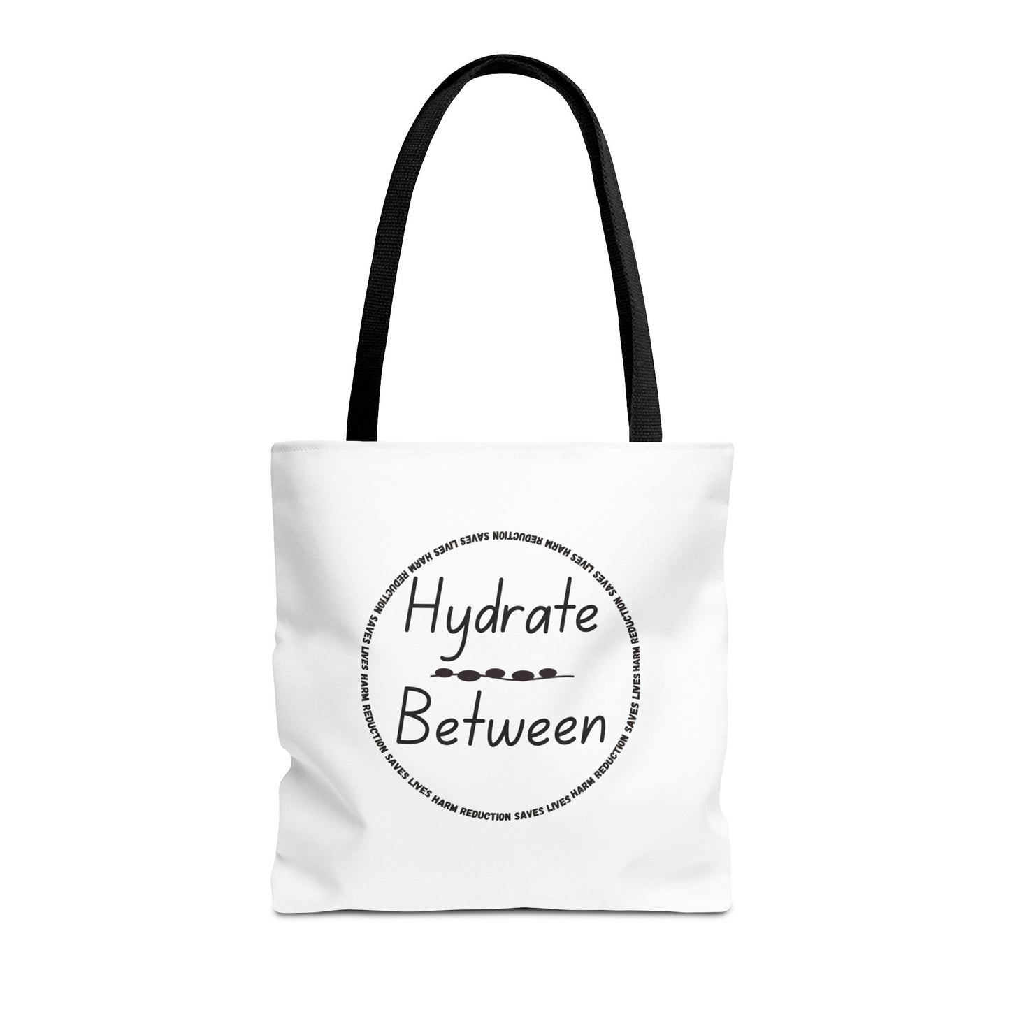 Hydrate Between - Canvas Tote Bag