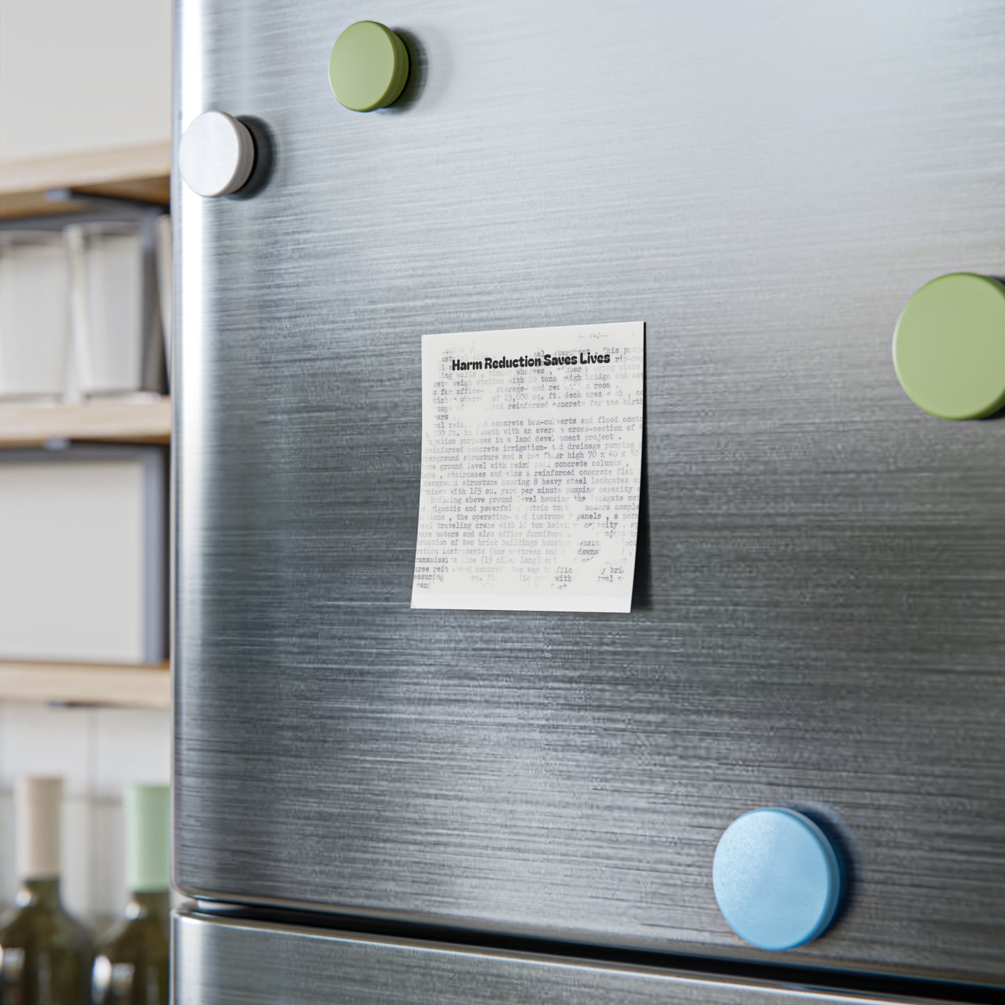 🩹 Harm Reduction Saves Lives – Post-it® Note Pad