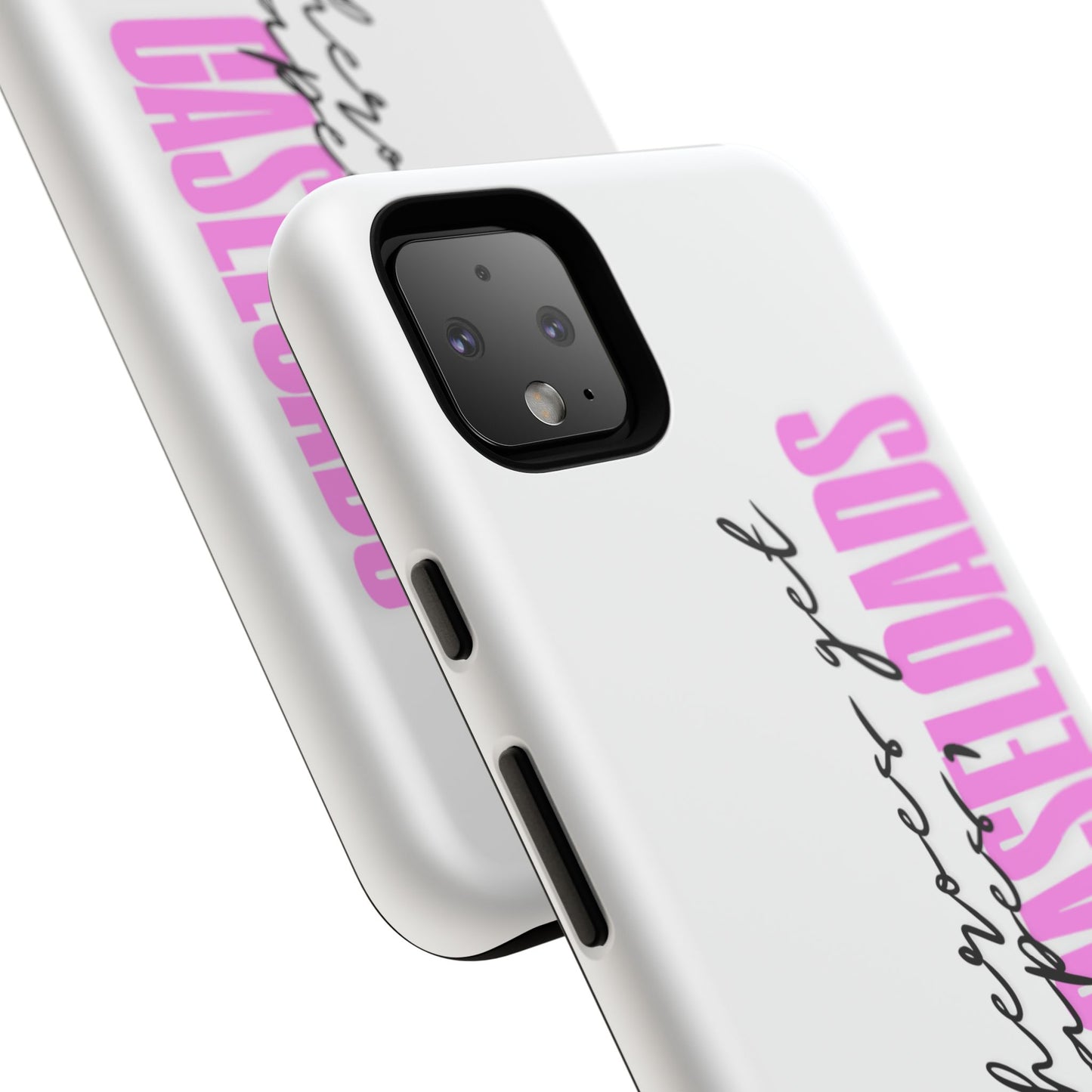 Counselor Phone Case — "Superheroes Get Capes, We Get Caseloads" (Pink Vertical Tough Case)