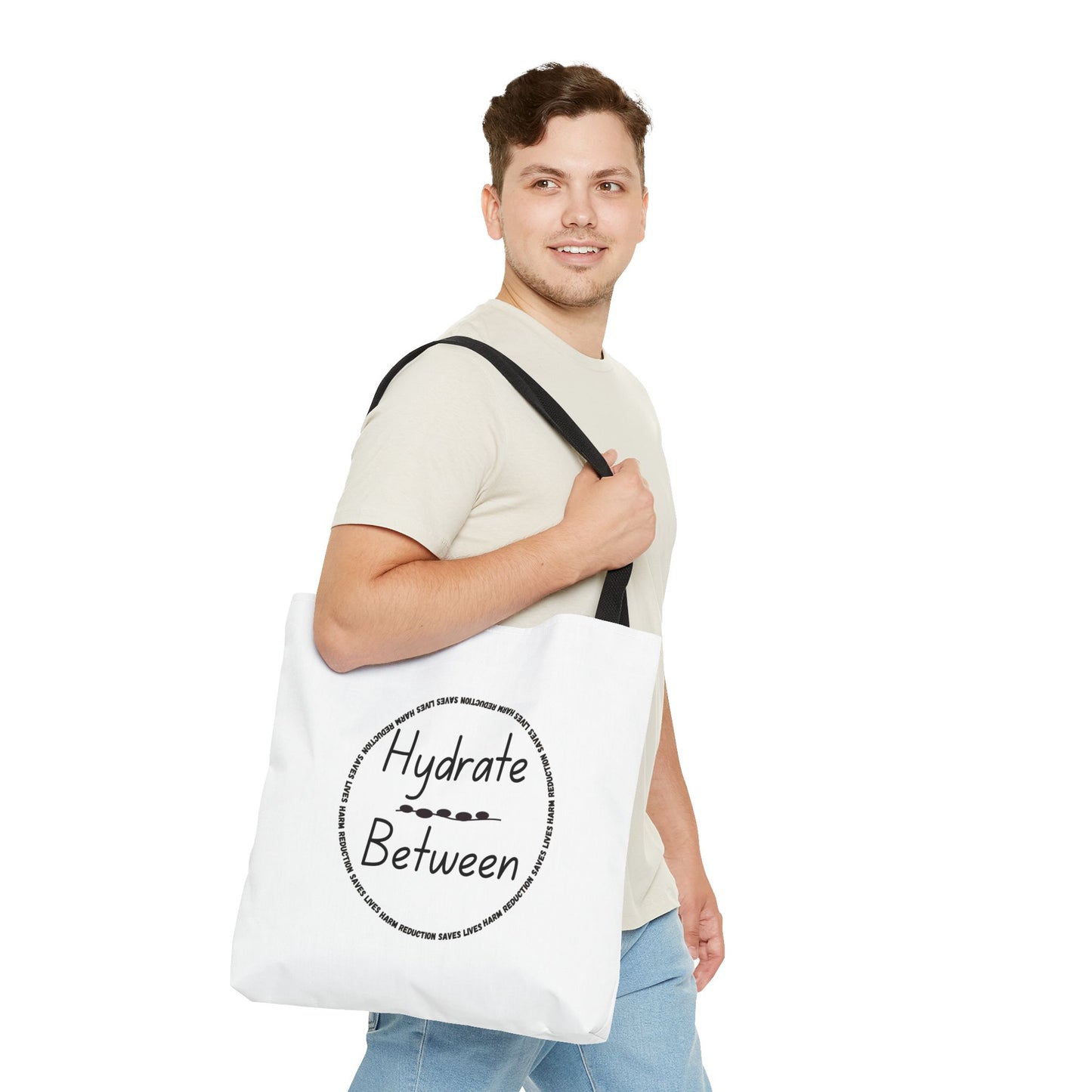 Hydrate Between - Canvas Tote Bag