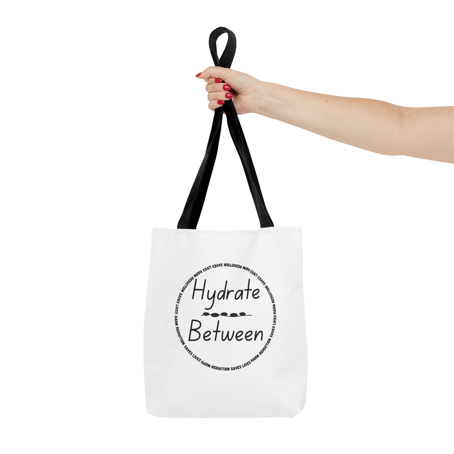 Hydrate Between - Canvas Tote Bag