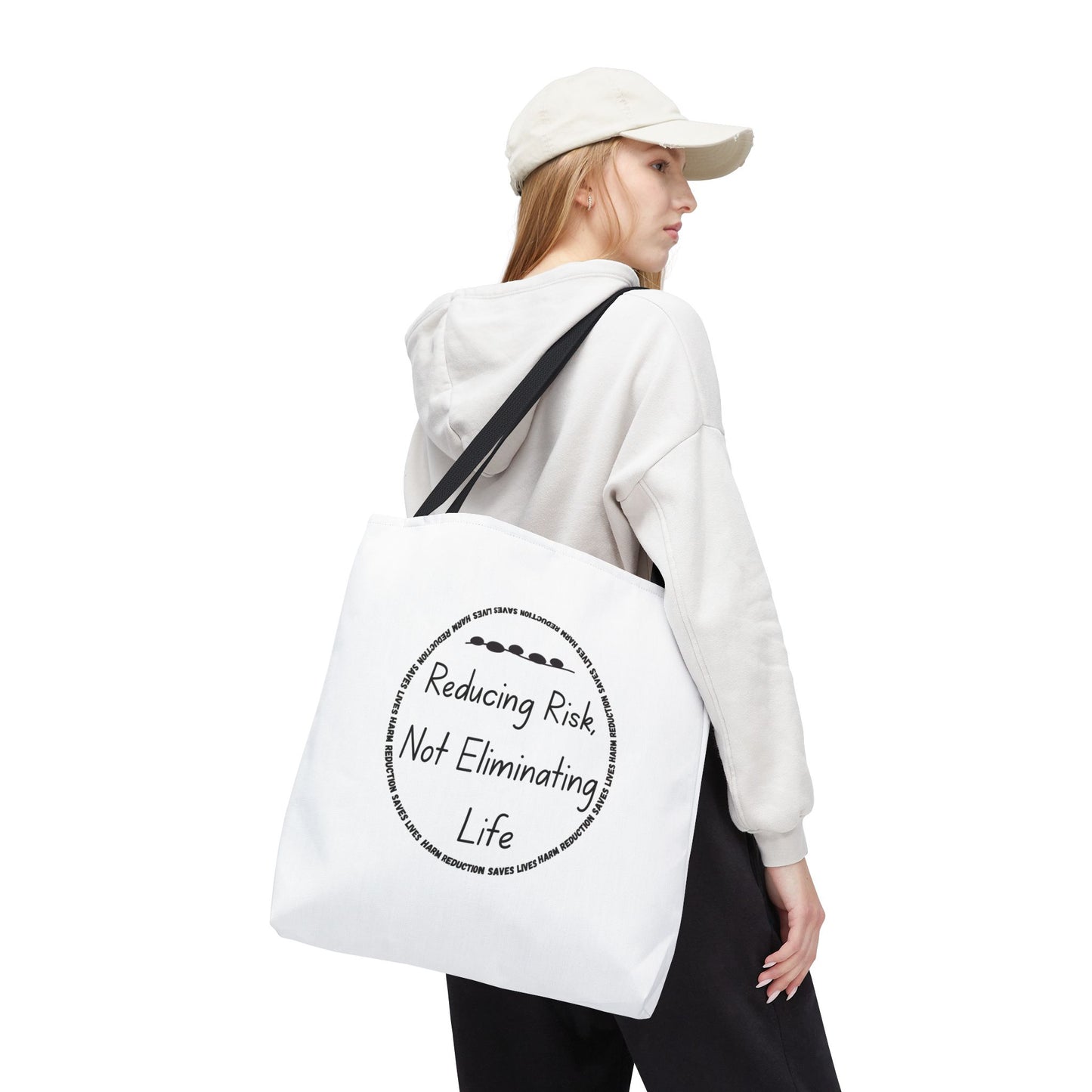 Reducing Risk, Not Eliminating Life - Canvas Tote Bag