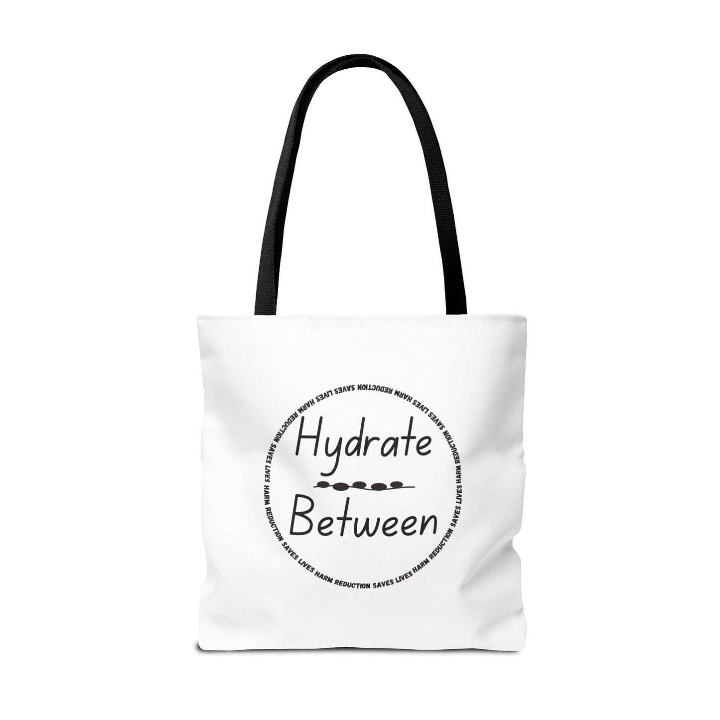 Hydrate Between - Canvas Tote Bag