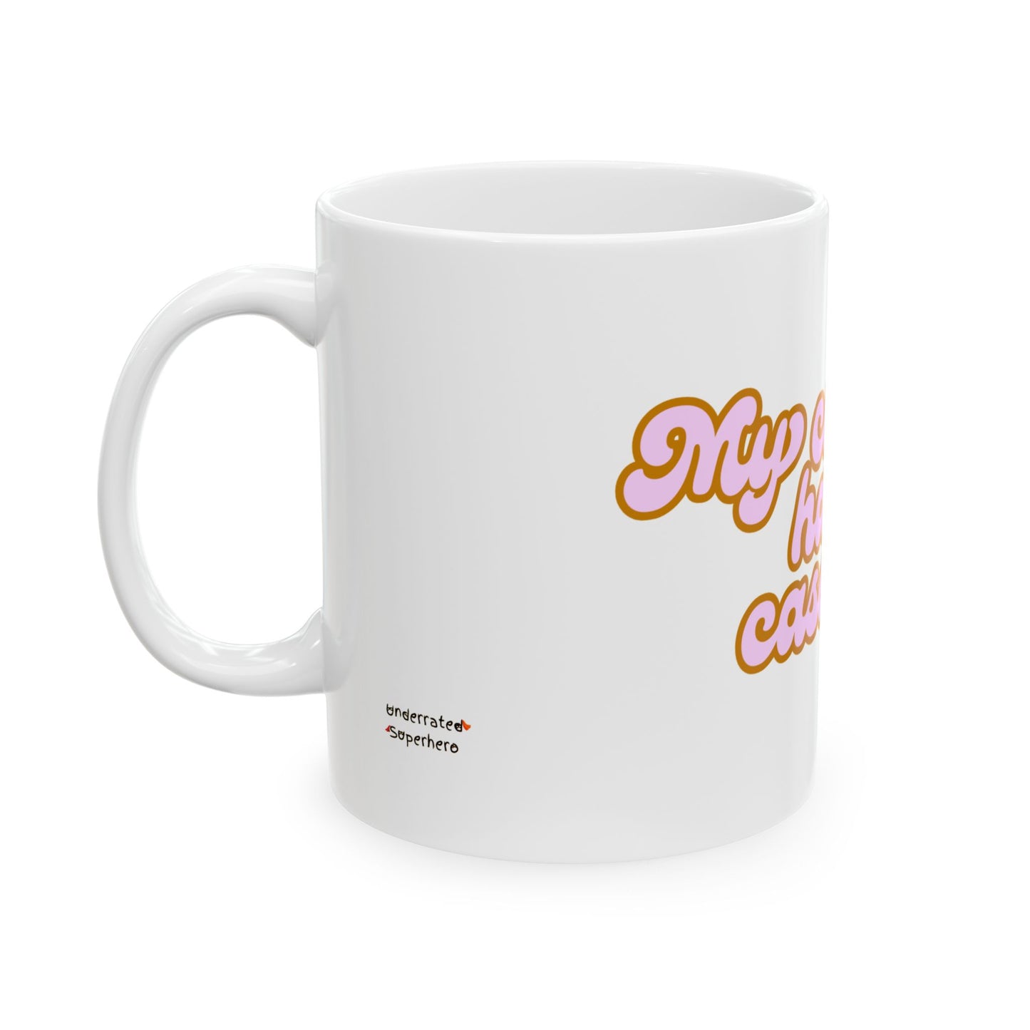 My Caseload Has a Caseload Retro Ceramic Mug — Counselor Gift (11oz/15oz)