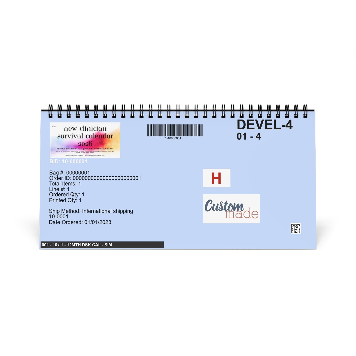 Winter 2026 - New Clinician Calendar Edition (Specialty) — $89