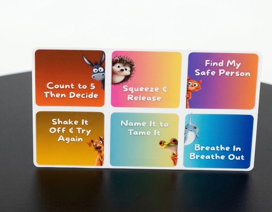 You've Got Good Stuff Inside — Kids Sticker Bundle | Affirmations + Coping Skills | Ages 5–12