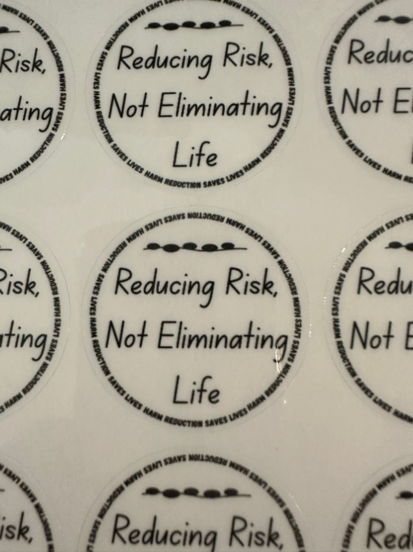 Harm Reduction Sticker Bundle - "Reducing Risk" + "Hydrate Between"