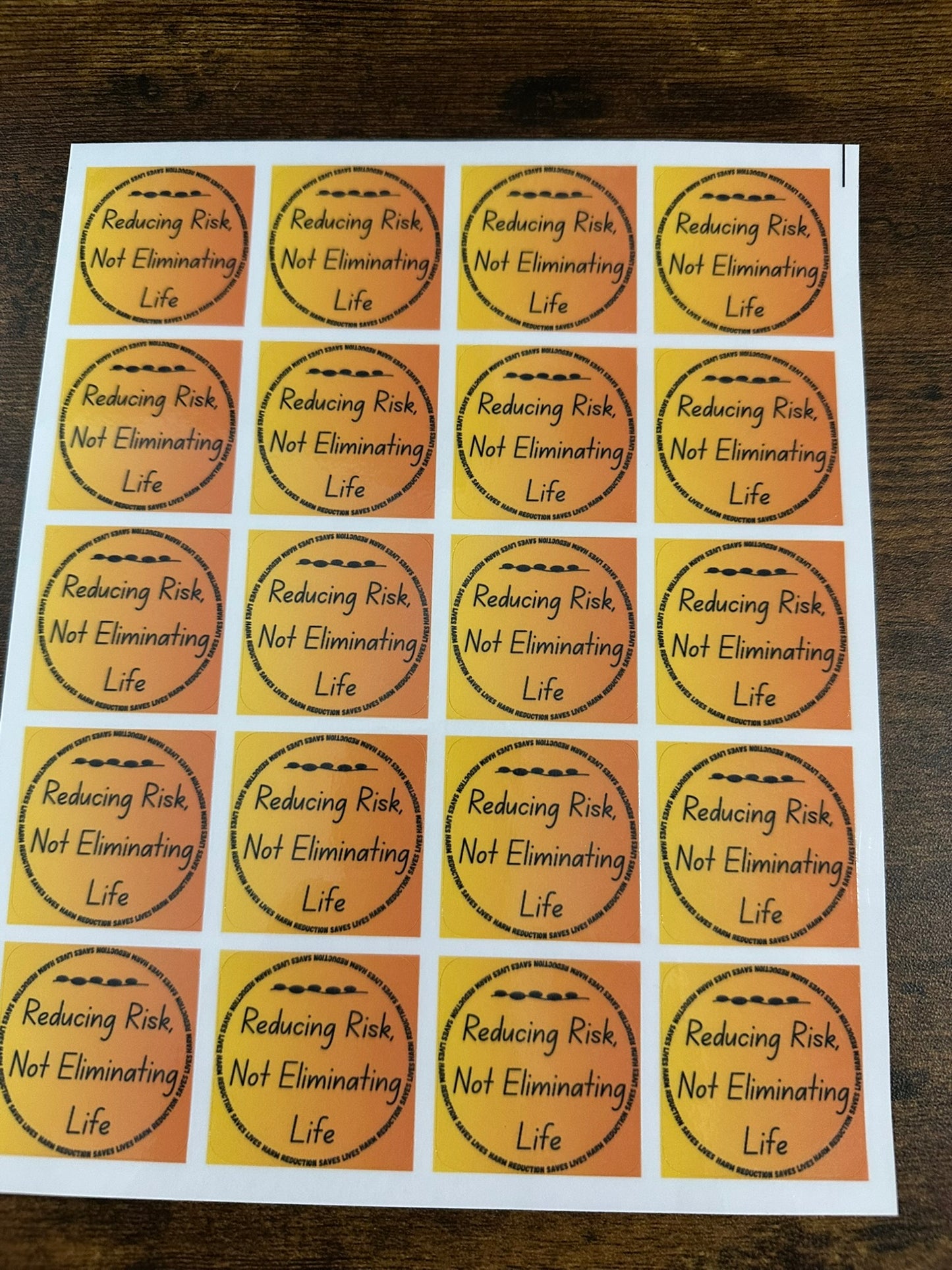 Harm Reduction Sticker Bundle - "Reducing Risk" + "Hydrate Between"