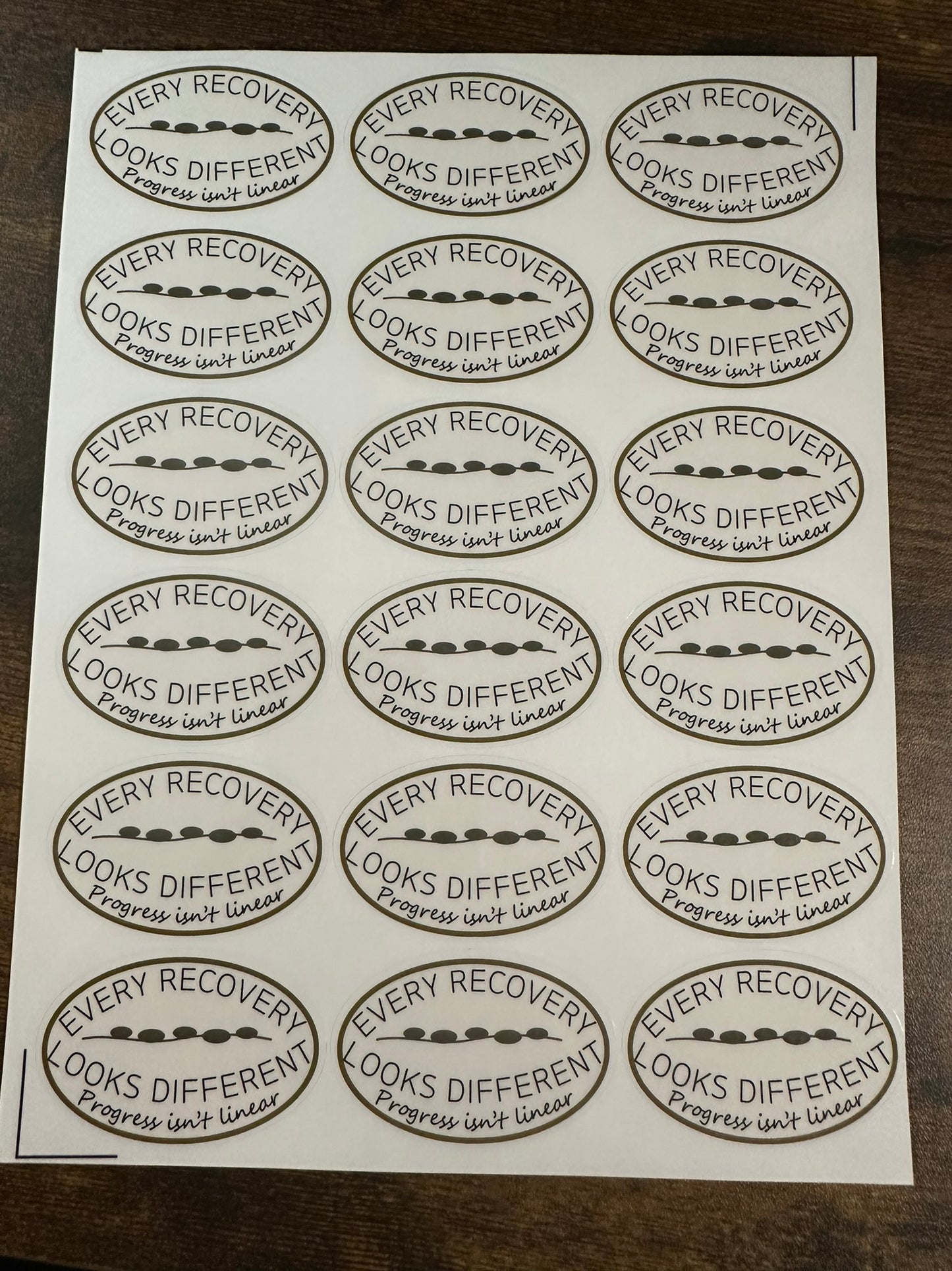 "Every Recovery Looks Different" - Gold