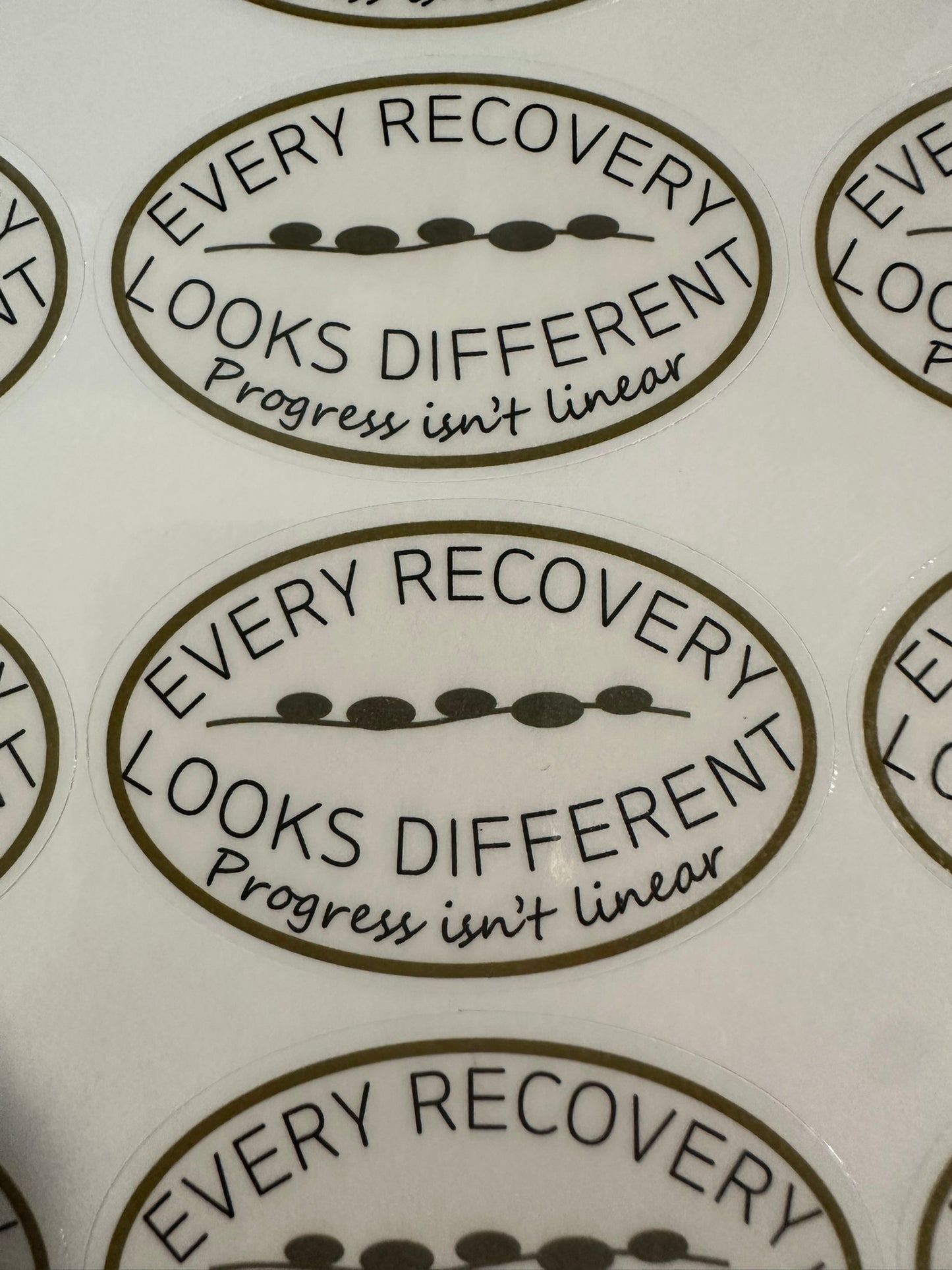 "Every Recovery Looks Different" - Gold