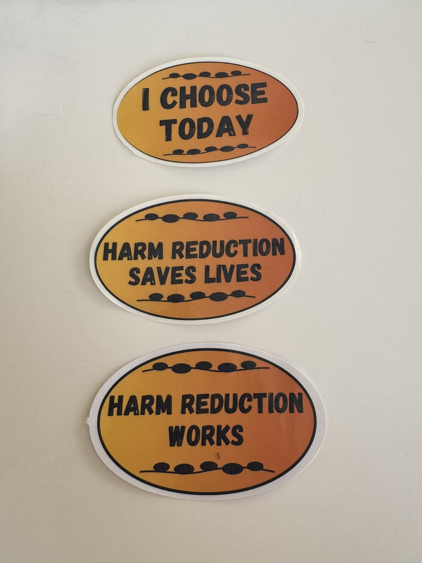 Bold Harm Reduction Statements Sticker Set (5-Pack)