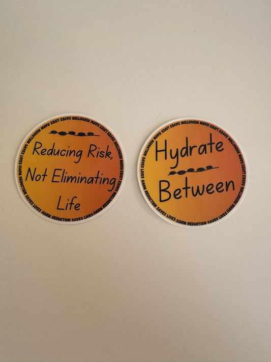 Bold Harm Reduction Statements Sticker Set (5-Pack)