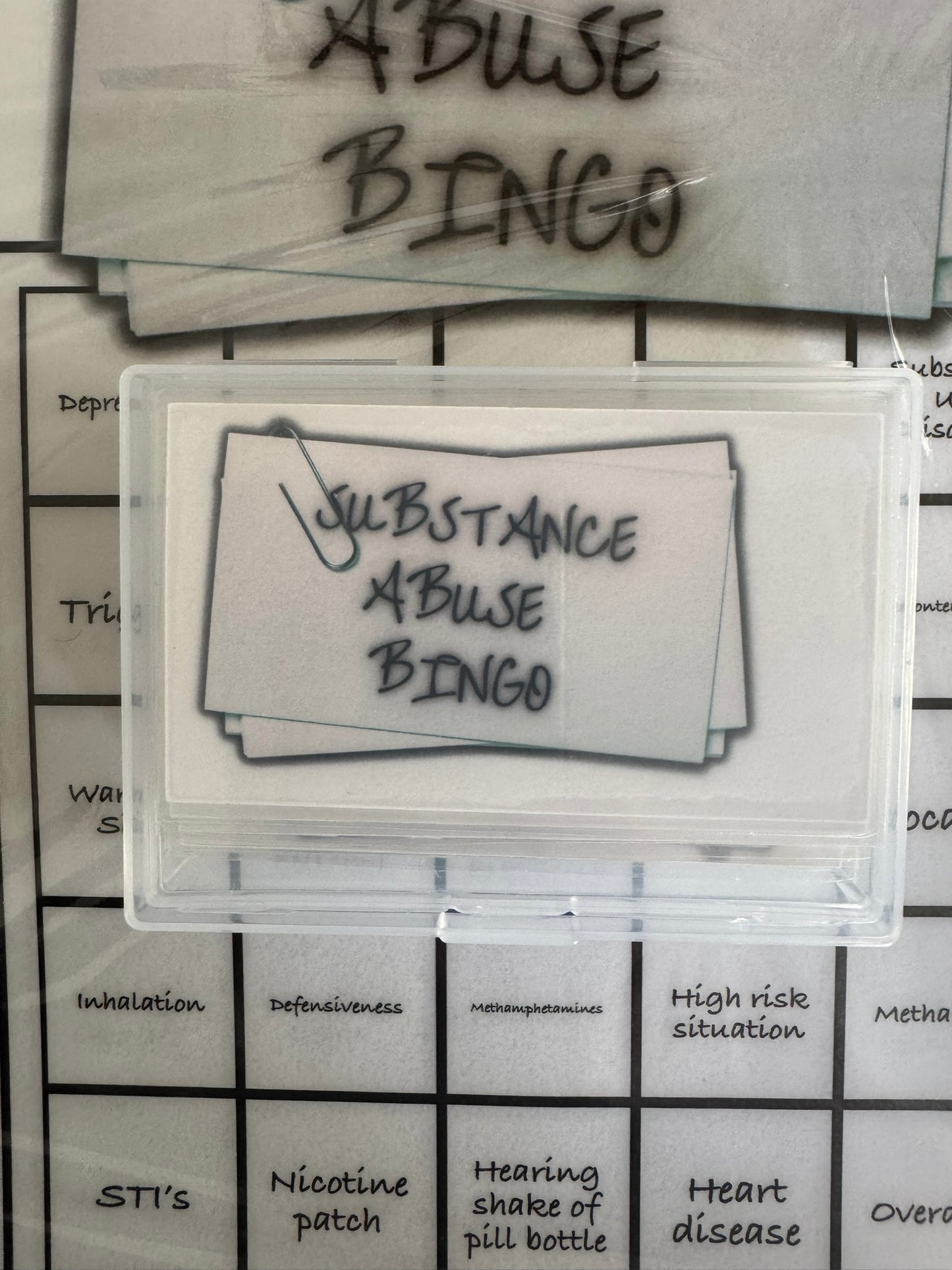 Clinical Bingo Training Games for Addiction Counselors