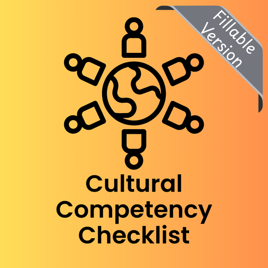 Cultural Competency Checklist (Fillable PDF)
