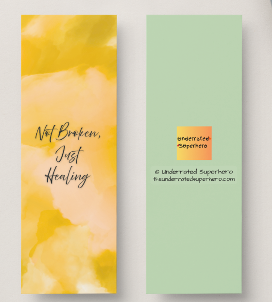Watercolor Affirmation Bookmark Set | All 6 Designs | Teen & Adult | Made to Order