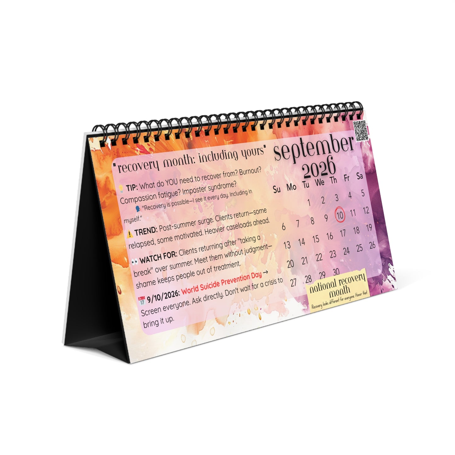 Winter 2026 - New Clinician Calendar Edition (Professional) — $49